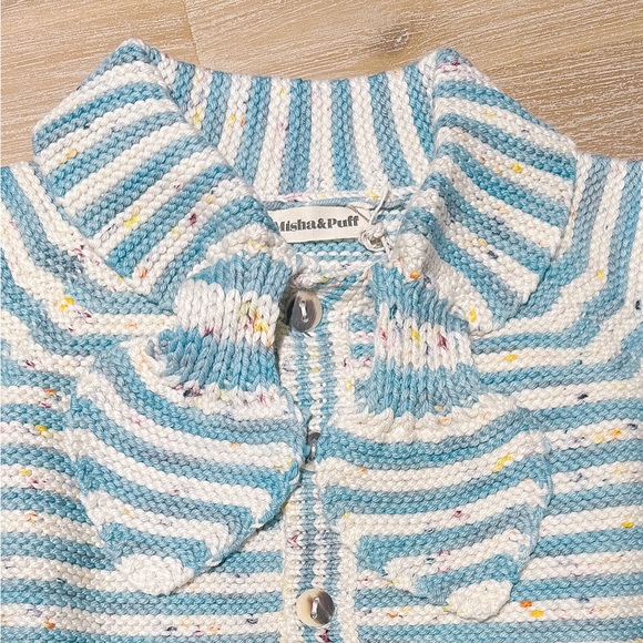 Misha & Puff Scout Stripe Cardigan - Picture 6 of 6